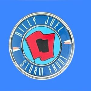Billy Joel Storm Front Tour Pin Vintage